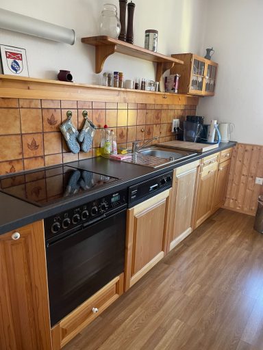 Die Küche der Ferienwohnung