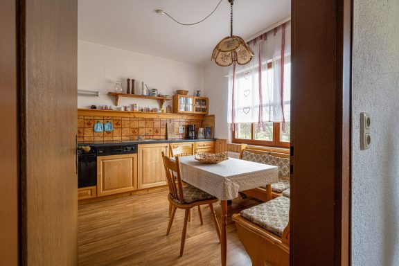 Die Küche der Ferienwohnung