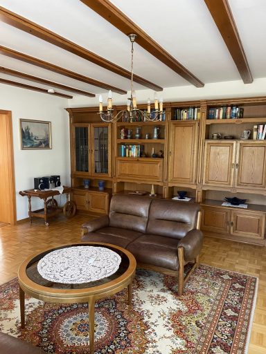Das Wohnzimmer der Ferienwohnung
